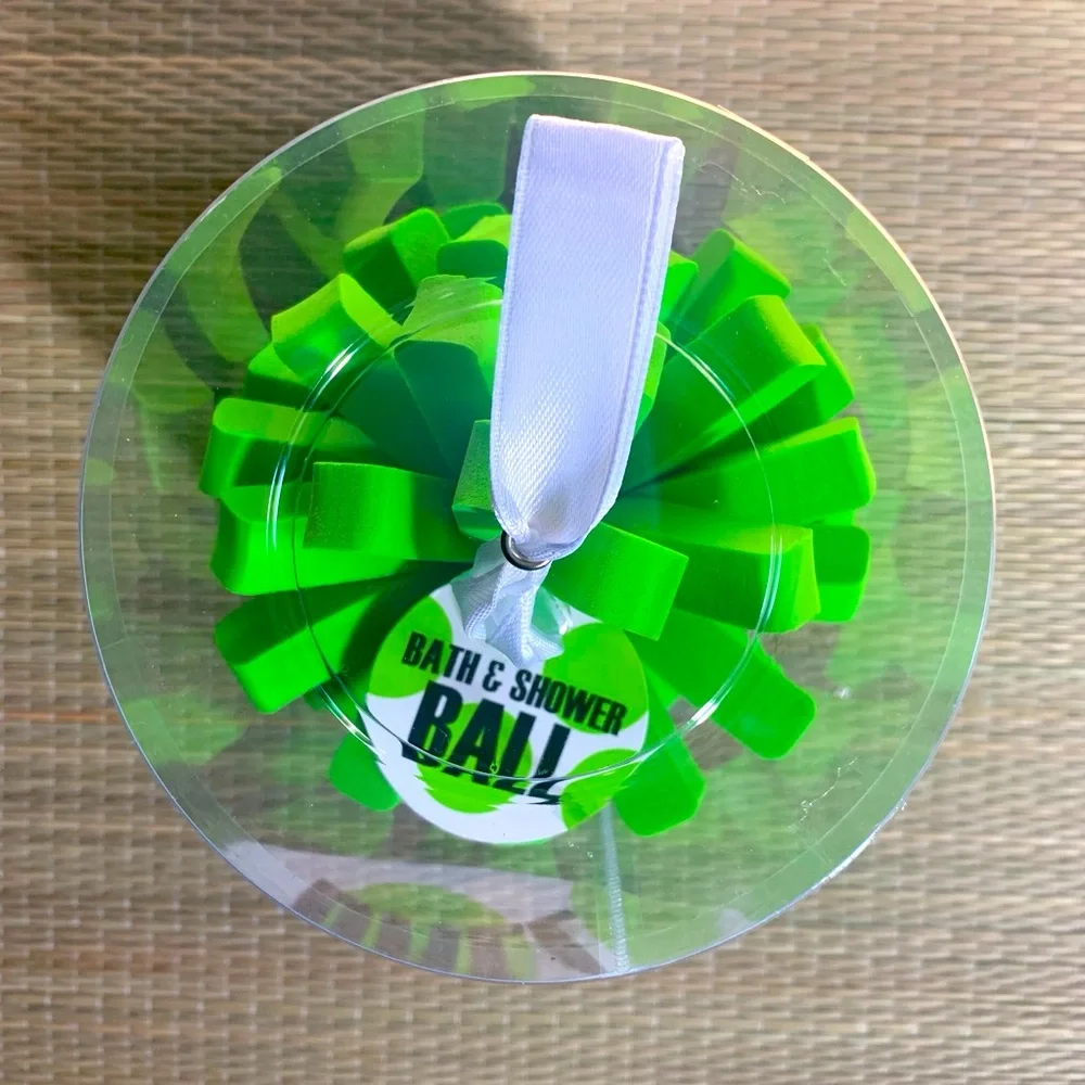 B9 NO Bath & Shower Ball 3 Piece Set Color Green